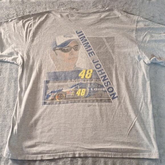 2006 Winners Circle Nascar #48 Jimmie Johnson T-Shirt XL Cotton Double-Sided - Picture 2 of 8